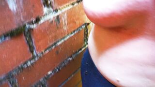 Scrub her tits on 100 things outdoor