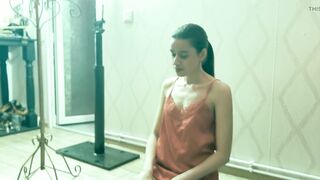 Hot drips on her pussy - Extreme Lesbian Waxing