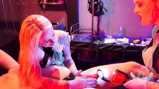 Sadistic Staple CBT and Orgasm Extraction