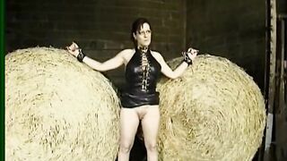 Germany Private Punishment at the Farmyard.