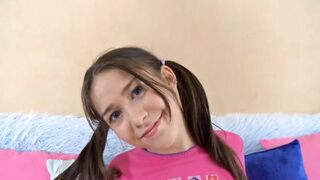 Hot Teen Gets Fucked Licks Ass and Gets Cum on Face