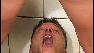 Unexpected hot pleasure for her mouth