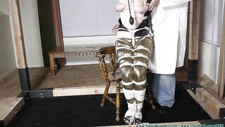 FutileStruggles - Olivia Rose Hogtied and Pump Gagged Tight 2