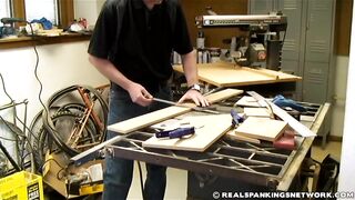 Allison Paddled in front of her Friends 