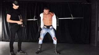 Straight Young Muscle Stud Takes Hardcore BDSM Punishment