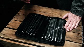 You are about to be punished for misbehaving at a fetish event