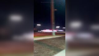 Caught naked in public