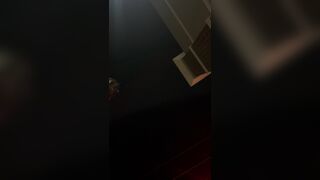 Caught naked in public