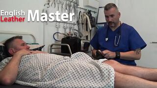 Doctor uses electro on big dick slave PREVIEW