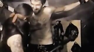 Extreme Retro Gay Spanking And Bondage
