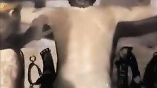 Extreme Retro Gay Spanking And Bondage