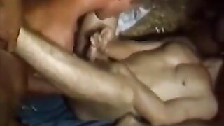Rough Vintage Homosexual Gang Bang