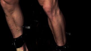 HOT MUSCLE STUD CRUCIFIED FOR HOURS IN BDSM DUNGEON