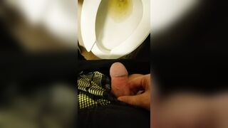 My stepmother doesn't let me pee more than 2 times a day, so I have to endure for a very long time