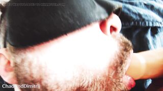 tied up, blindfolded, rimmed, fucked hard, and humiliated by a dildo