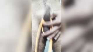 Stepsonmikey tried cock and ball torment CBT SEX VIDEO AND MASTURBATION CUM ejeculation handjob footjob compilation girl slave