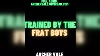 Alpha Male Frat Boys' Faggot Sex Slave (M4M Gay Audio Story)