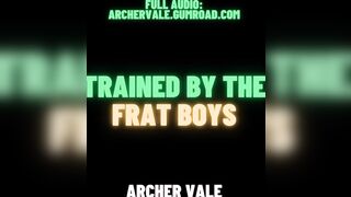 Alpha Male Frat Boys' Faggot Sex Slave (M4M Gay Audio Story)