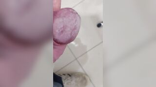 Many Cock rings stuck on my cock