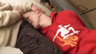 Rough Skater Twinks Into Boyffist in the Basement