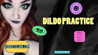 Camp Sissy Boi Presents Dildo Practice