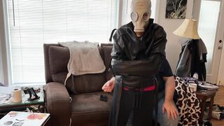 Dec 11 2023 - Gasmask Monday + StraitjacketMonday = Straitmask Monday