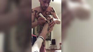 Fag Sascha aus Berlin braucht es hier heftig