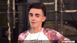 Daddy Sebastian Kane shaves and anal torments Jesse Evans