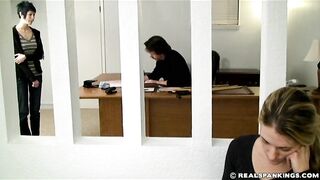 Lila and Monica Caned by The Principal (Part 2 of 2) 