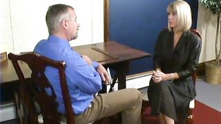 Ms. Burns Interviews For A Job 