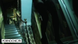 Lesbian domination and strap on