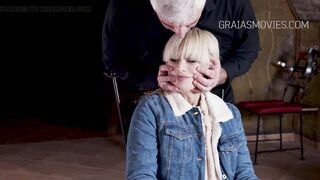 Hot Blonde Babe Will Feel Sorrow First Time