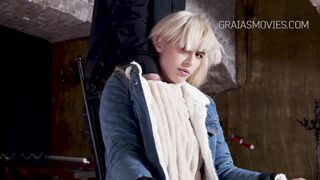 Hot Blonde Babe Will Feel Sorrow First Time