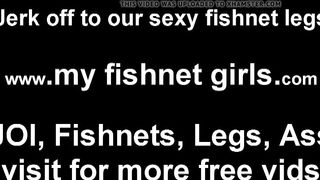 My 18yo ass looks ever hotter in these fishnets JOI