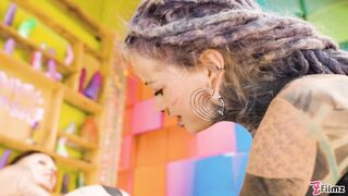 Tattoo Lesbian Gets Hard Fisted Till She Have A Real Orgasm - Channel A